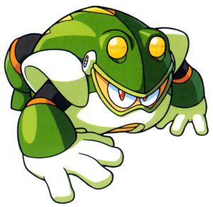 Artwork of Toad Man by Capcom